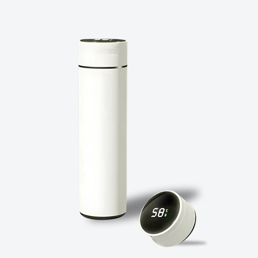 Gourde isotherme intelligente Blanc – 500 ml AIRVAGE