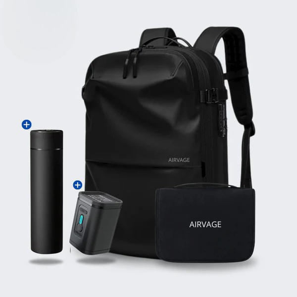 PACK SAC DE VOYAGE AIRVAGE - NOIR