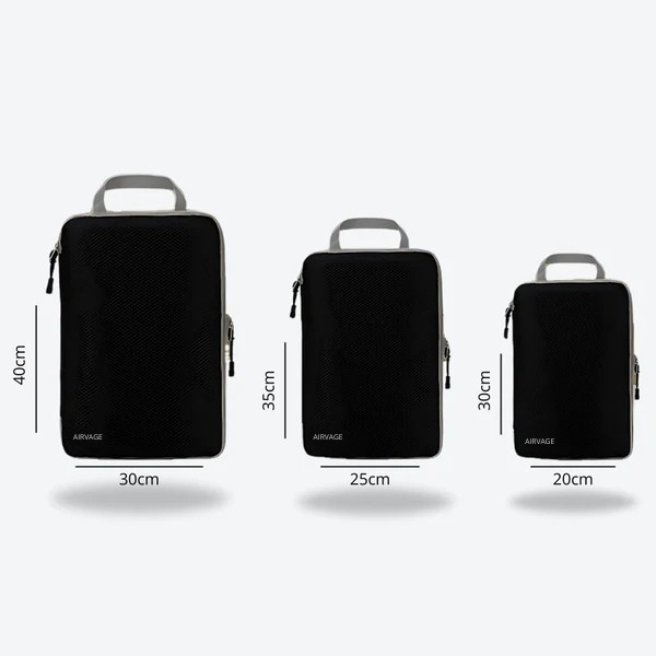 Suitcase Organizers – Packing Cubes x3