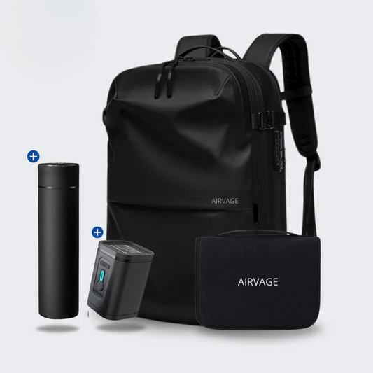 PACK SAC DE VOYAGE AIRVAGE - NOIR
